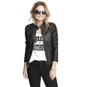 Express Faux Leather Jacket
